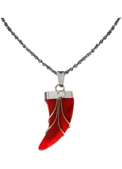 Elegant Red Tiger Nail Fashion Pendant