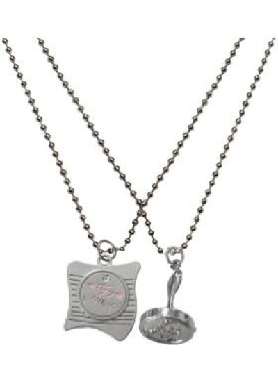 Elegant  Silver  Friendship Day Special Stamp Fashion Pendant