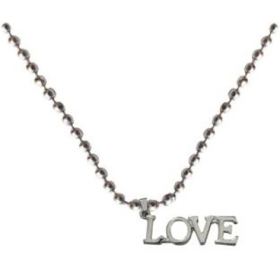 Elegant  Silver  Love Fashion Pendant