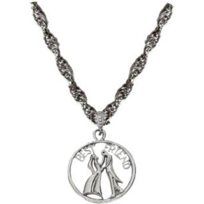 Elegant  Silver  Girls Boy Best friendship Day Fashion Pendant