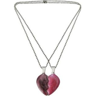 Elegant Multicolor Breakable Heart Fashion Broken Heart Dual Pendants