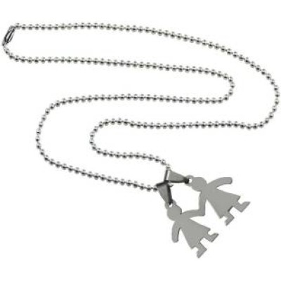 Elegant  Silver  Girls Boy friendship Fashion Pendant