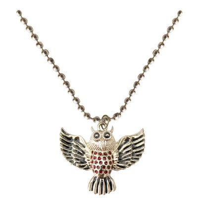 Multicolor Owl Fashion Chain bird Pendant 