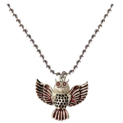 Multicolor Owl Fashion Chain Bird Pendant 