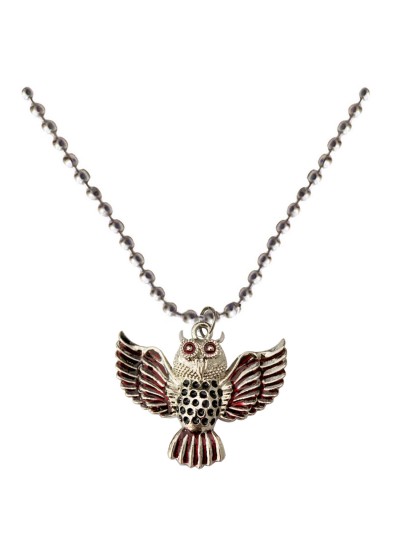 Multicolor Owl Fashion Chain Bird Pendant 