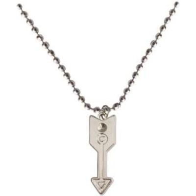 Elegant Silver Arrow Fashion Chain Pendant