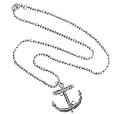 Grey Oxidized Anchor Fashion Anchor Maritime Ship Pendants