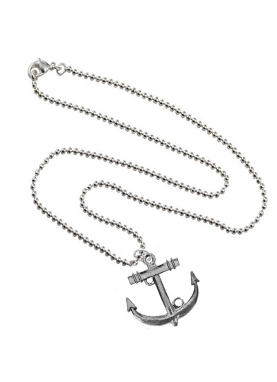 Grey Oxidized Anchor Fashion Anchor Maritime Ship Pendants