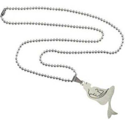 Elegant  Silver Mesmerizing Mermaid Fashion Chain Pendant