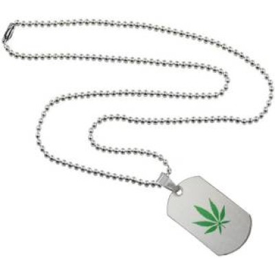 Elegant  Green  Leaf Fashion Chain Pendant