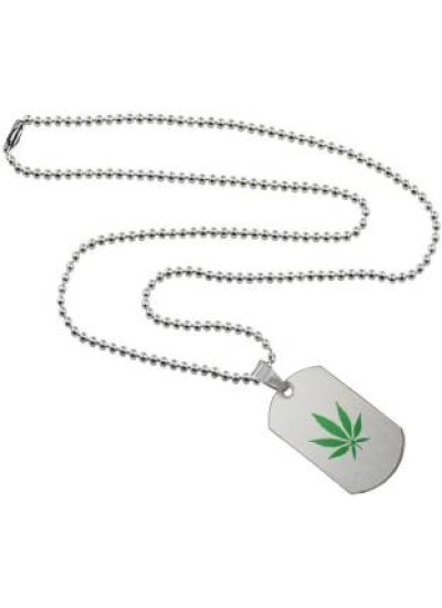 Elegant  Green  Leaf Fashion Chain Pendant