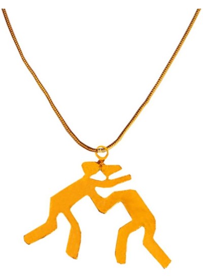 New Collection Gold Bollywood Film Inspired Pendant