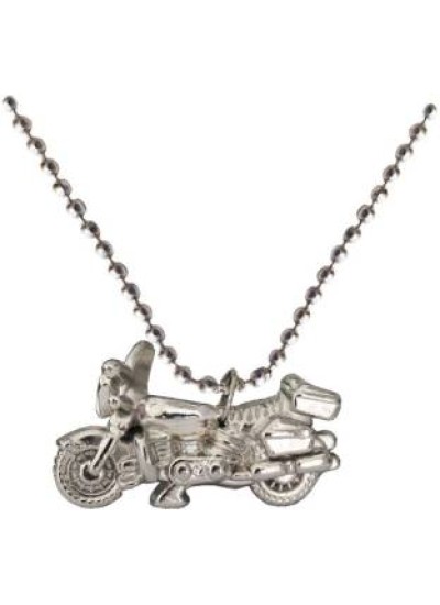 Silver Bike Fashion Chain Pendant 