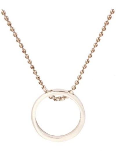 Elegant  Silver  Fashion Chain Pendant