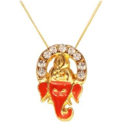 Gold Ganesha Pendent 