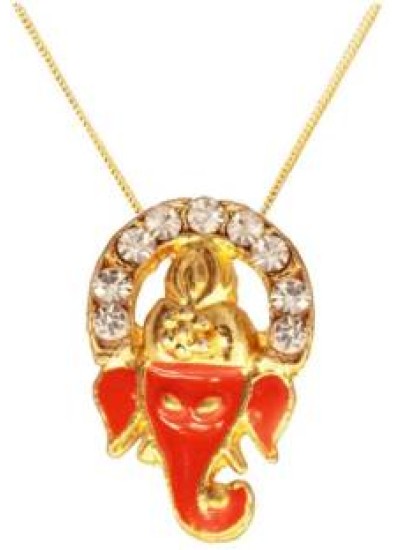 Gold Ganesha Pendent 