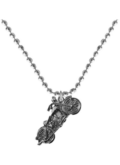 Elegant Grey  Royal Enfield Fashion Bikes and Automobile Pendants