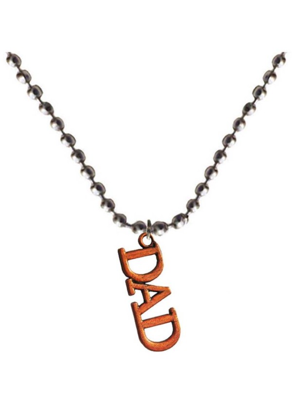 Copper DAD Fashion Pendant 