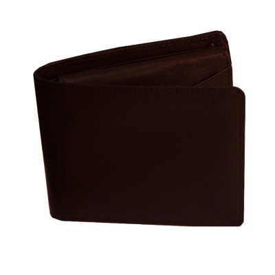 Menjewell Rich & Stylish Brown Genuine Leather Wallet For Men