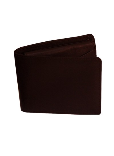 Menjewell Rich & Stylish Brown Genuine Leather Wallet For Men