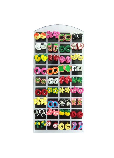 Multicolor Multi Design Stud For Girls & Women Earring Combo