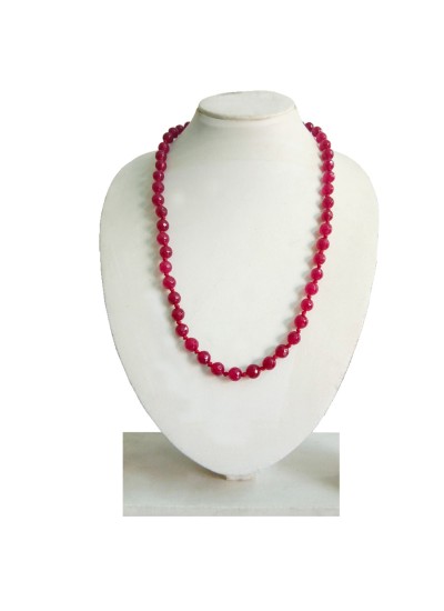 Beautiful Red Agate Quartz Necklace For Women & Girls