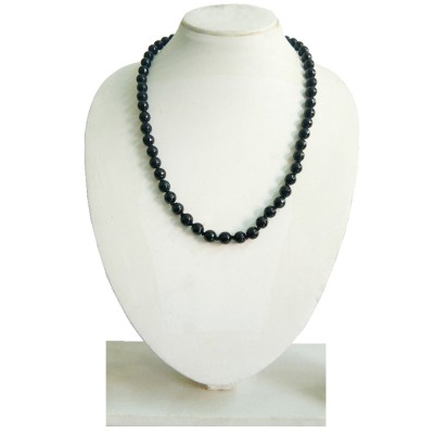 Beautiful Black Agate Quartz Necklace For Women & Girls 