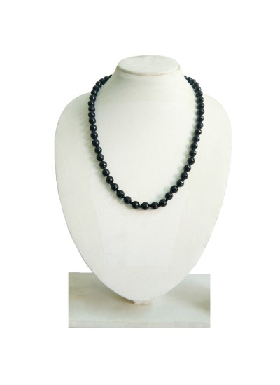 Beautiful Black Agate Quartz Necklace For Women & Girls 