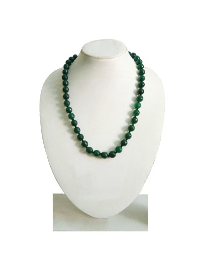 Dazzling Green Agate Necklace – Amama